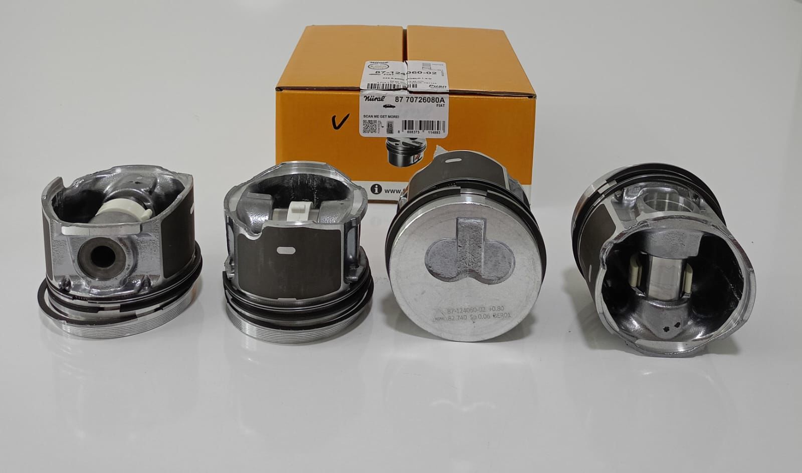 Piston Sekman Takımı | Doblo 1.9 Dizel 0.80 - Goetze Nüral