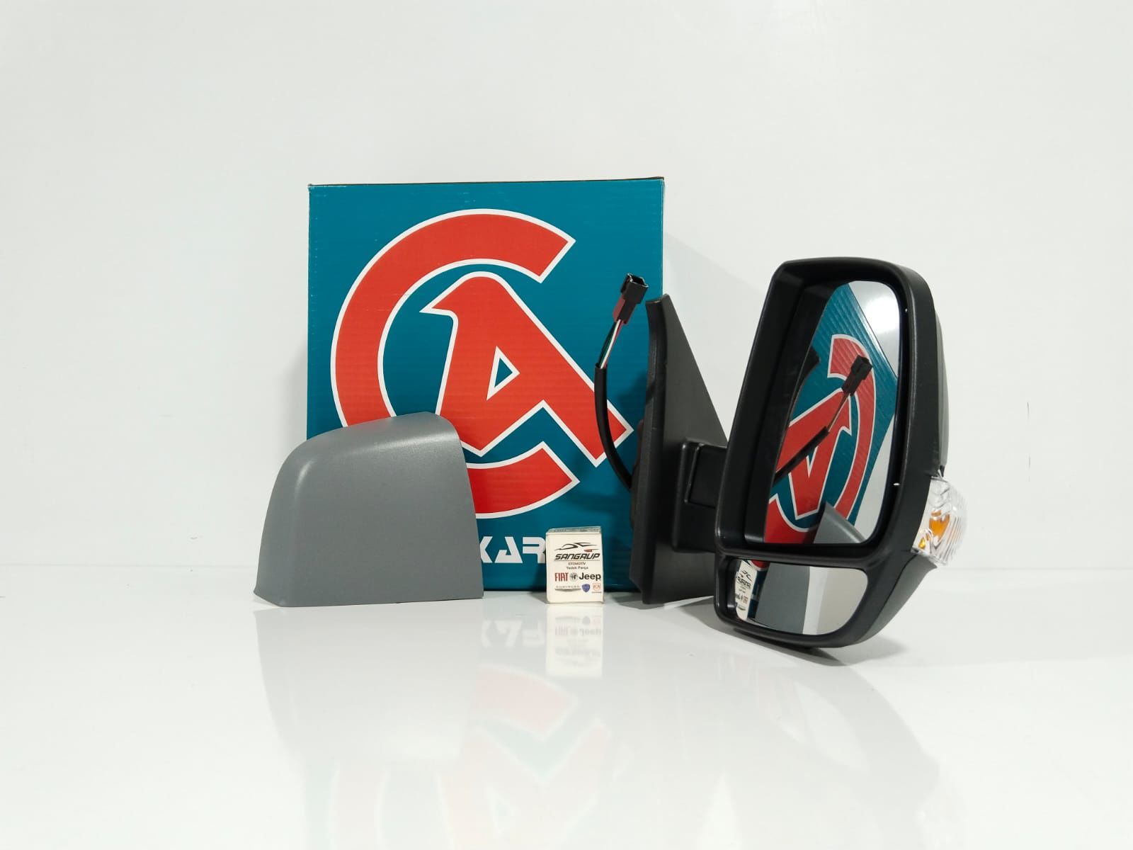 Dış Ayna Elektrikli Sağ | Doblo (2009-2023) Çift Aynalı