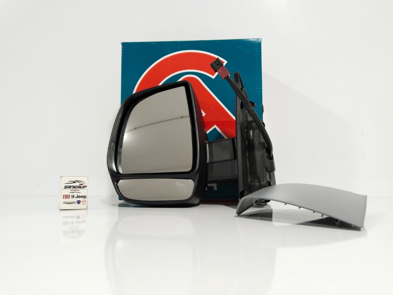 Dış Ayna Elektrikli Sol | Doblo (2009-2023) Çift Aynalı