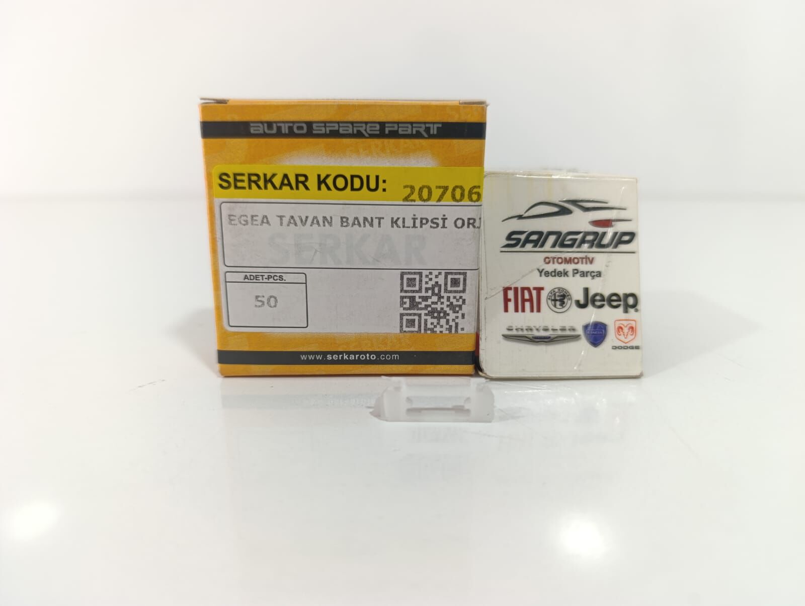 Tavan Üst Çıta Klipsi Egea