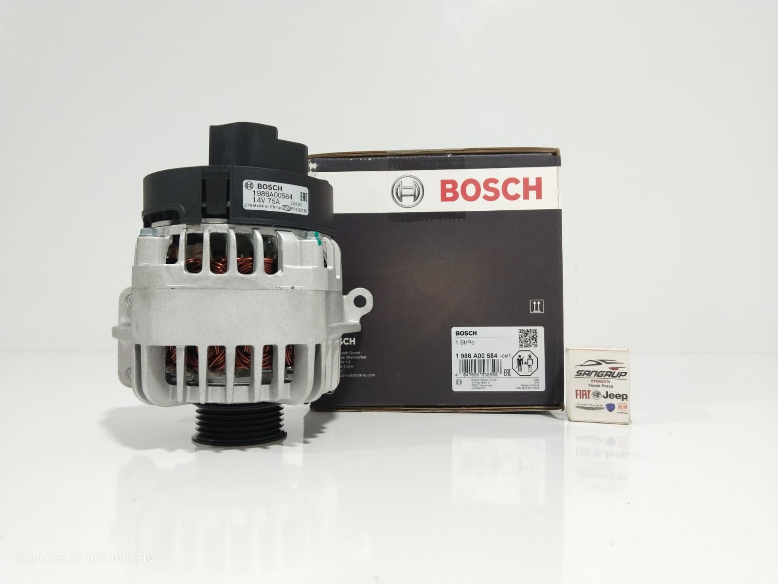 Alternatör Şarj Dinamosu | Palio Albea Punto 1.2 1.4 Klimalı - Bosch
