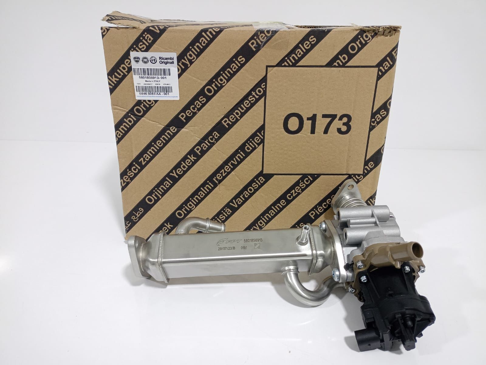 Egr Elektrovalf Komple | Ducato 2.3 Jtd 130 Hp Euro 5 - 5801856913