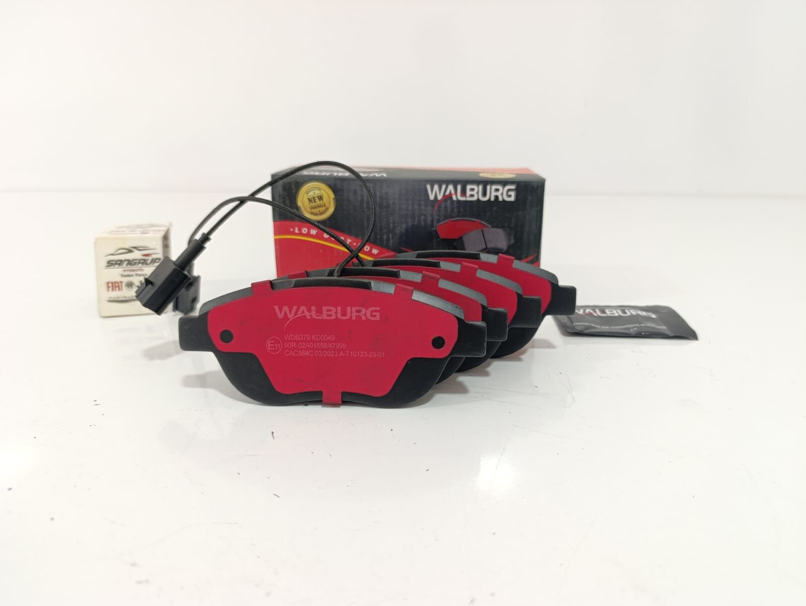 Ön Fren Balata Doblo 2006-2023 Linea Bravo Grande Punto Stilo 1.3 1.6 Jtd