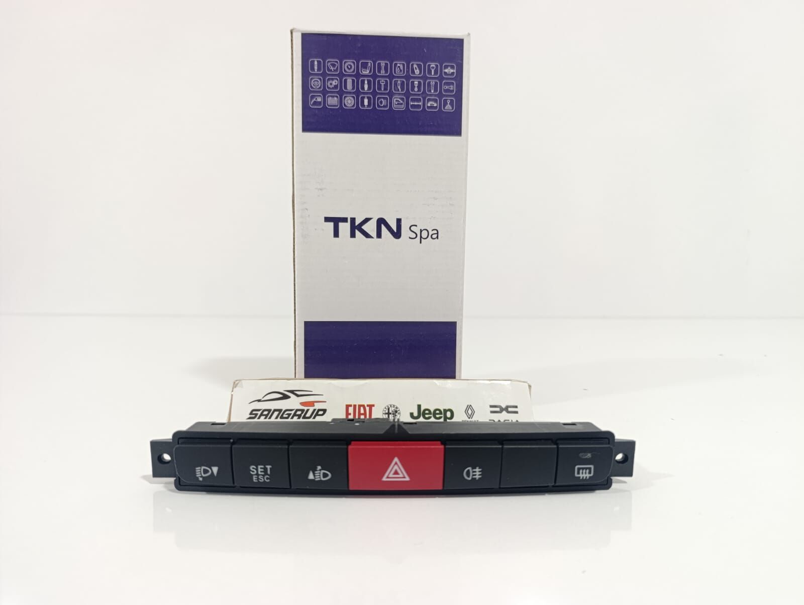 Dörtlü Flaşör Anahtar Grubu | Doblo (2009-2015) Sisli Rezistanslı