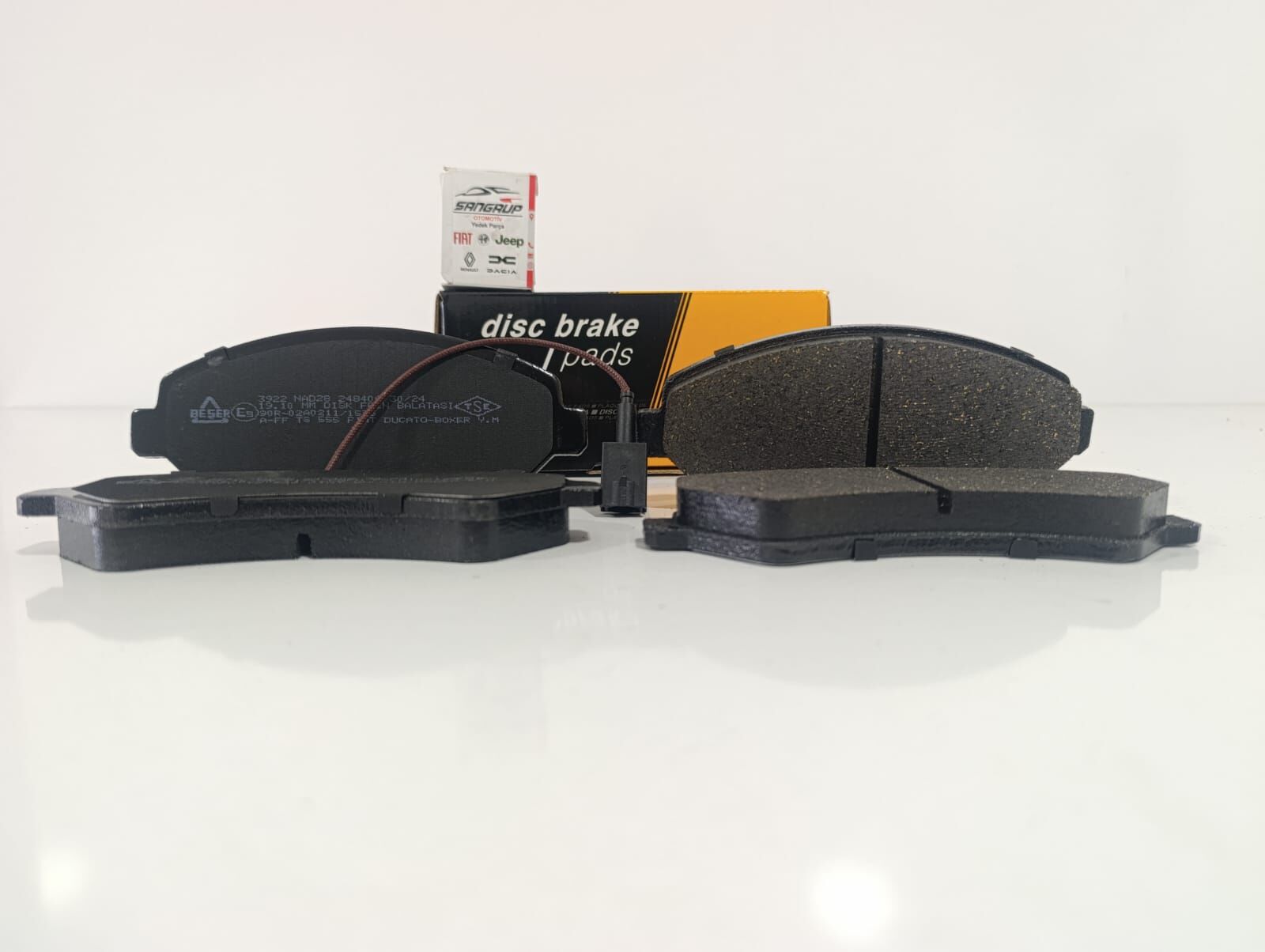 Ön Balata Ducato 2006 ve Sonrası (Tek Fişli) Civatalı