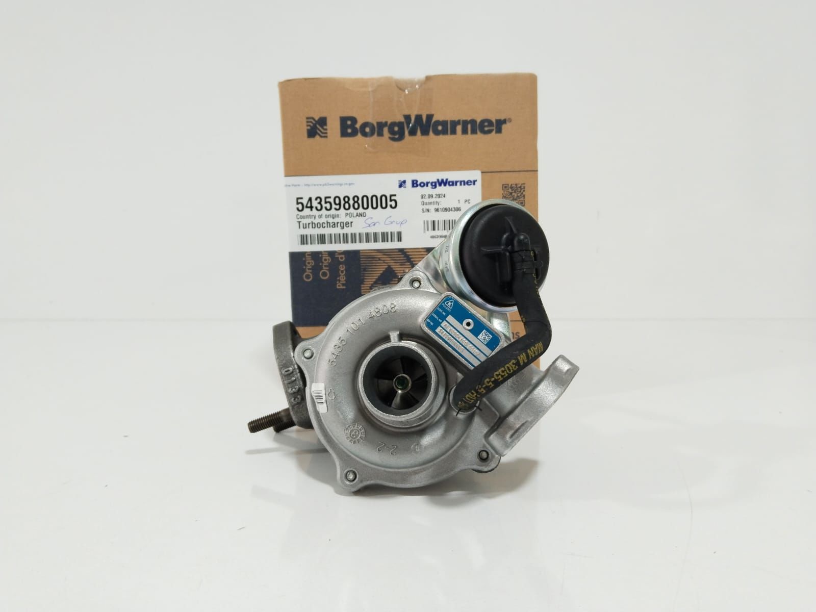 Turbo | Palio Albea Doblo Fironio Punto 1.3 Jtd 75 Hp 55Kw - Borgwarner KKK