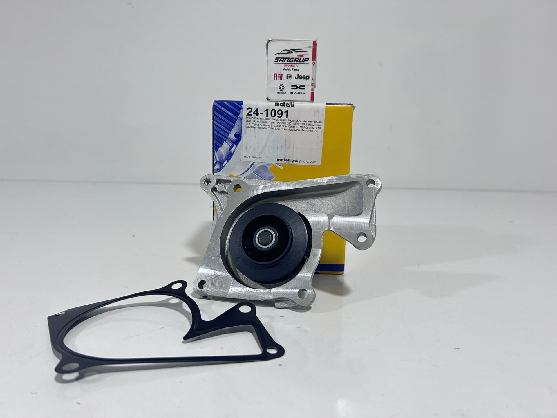 Devir Daim Su Pompası Megane 3 Clio 4 Captur Kadjar Logan Dokker Sandero Duster