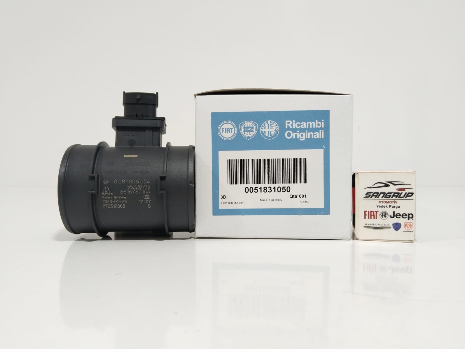 Debimetre Hava Akış | Doblo Fiorino Linea Punto Evo 1.3 Jtd Euro 5 1.6 Jtd