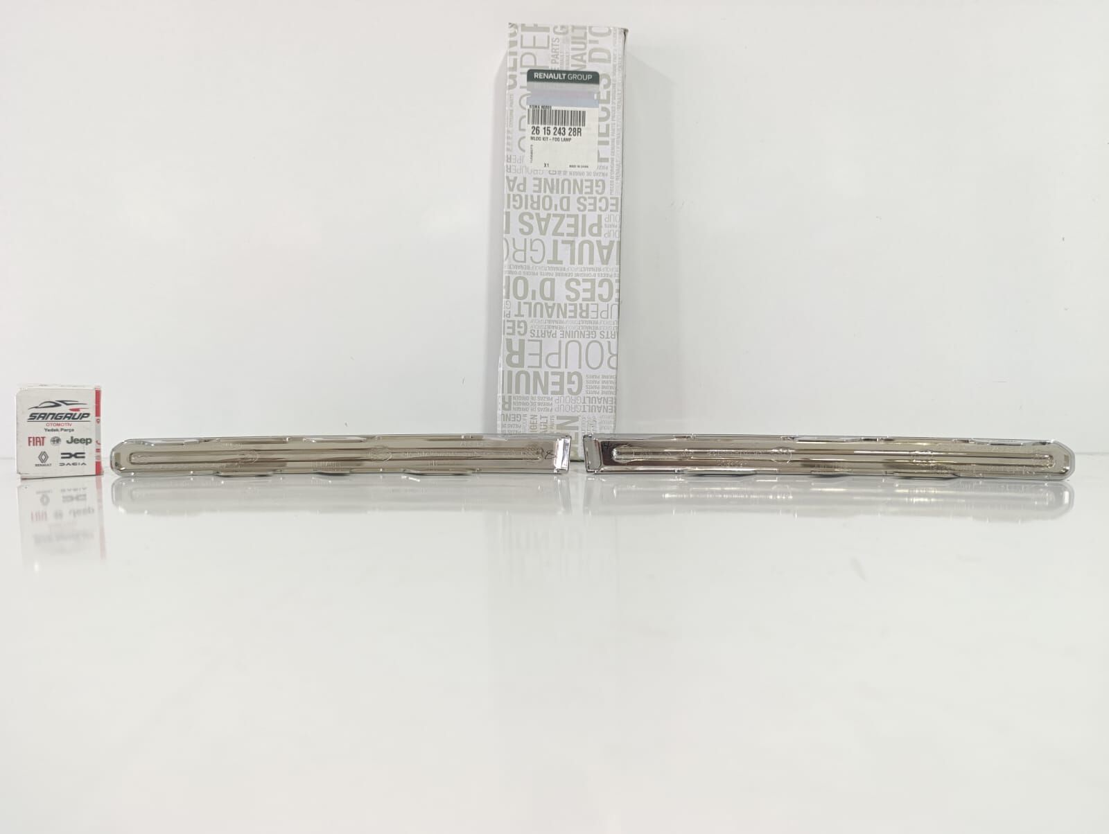 Sis Far Kapak Çerçeve Nikelajı Takım Sandero 3 - Mais