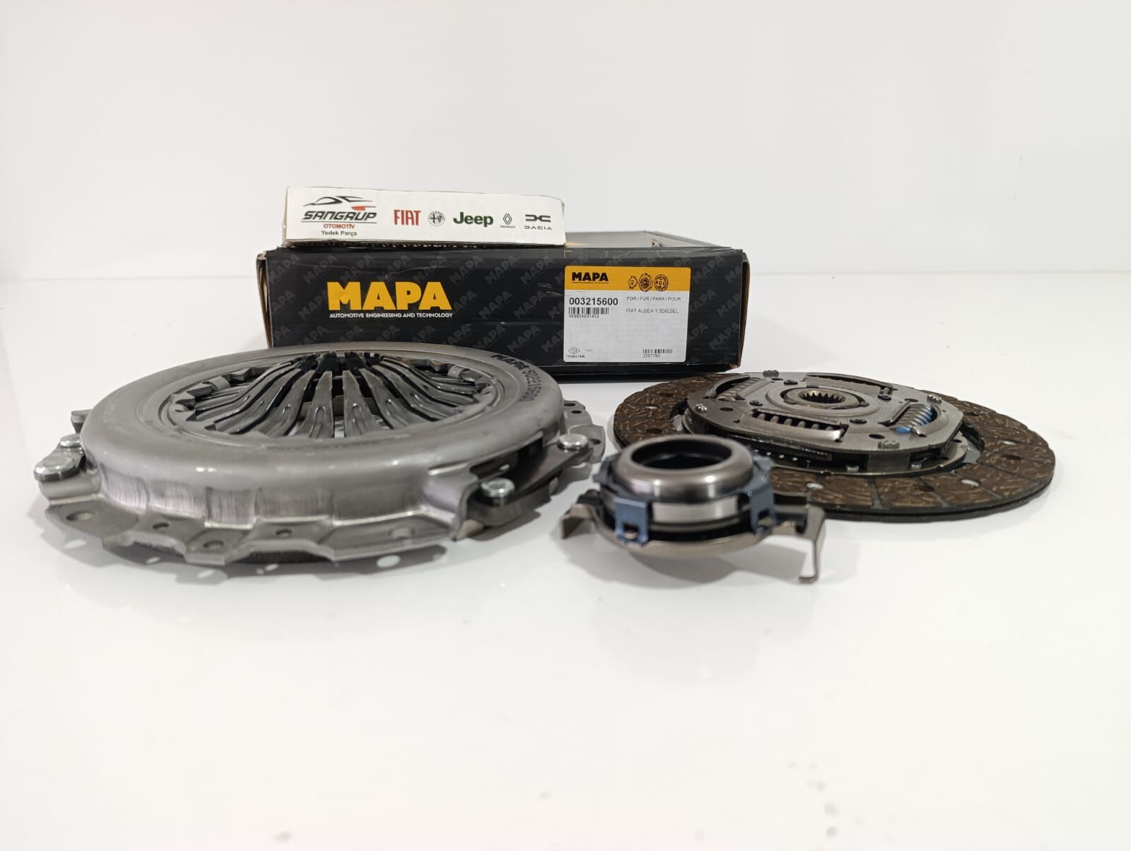 Debriyaj Baskı Balata Seti Doblo Fiorino Punto Palio Albea Linea 1.3 Jtd