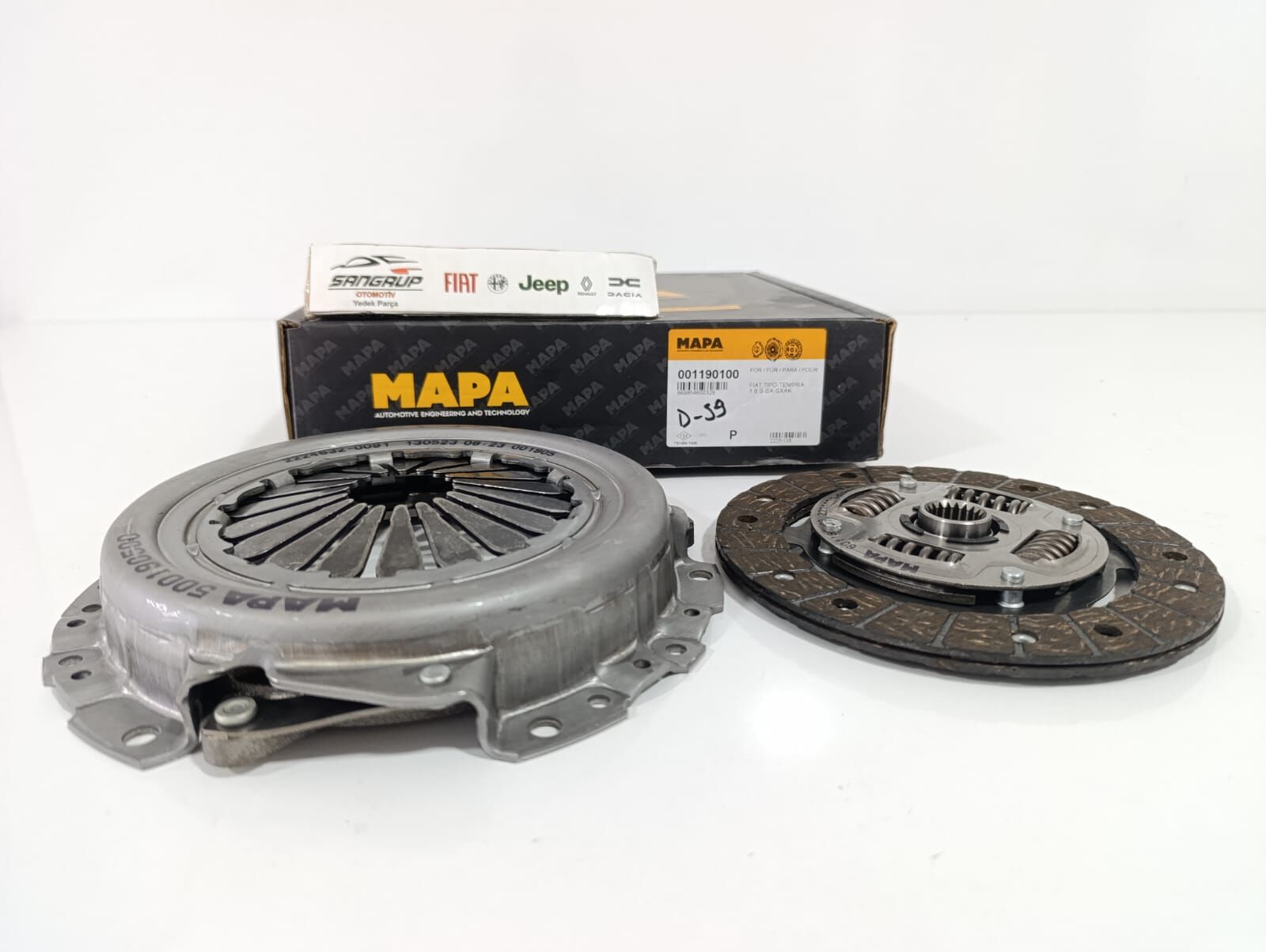 Debriyaj Seti Tempra Tipo 1.6