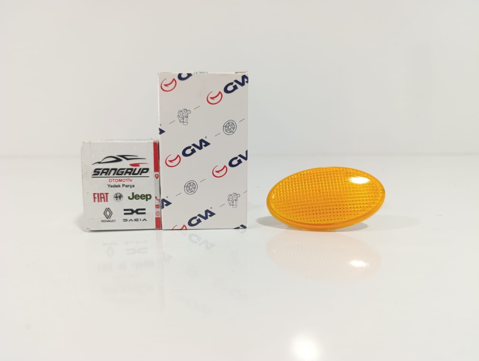 Yan Sinyal Palio Siena Turuncu