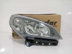 Sağ Far | Doblo (2015-2023) Motorlu - Siyah Çerçeveli