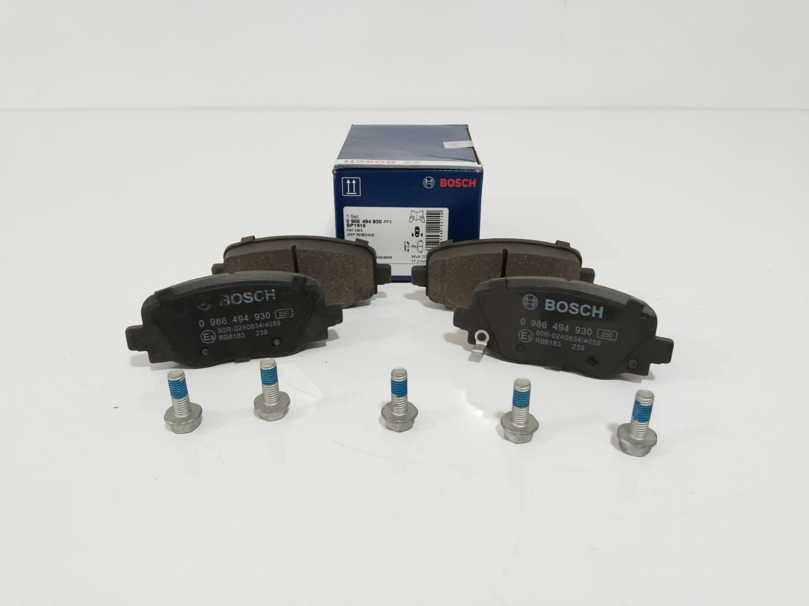 Arka Fren Balata 500X Tonale Renegade 1.6 Jtd - Bosch